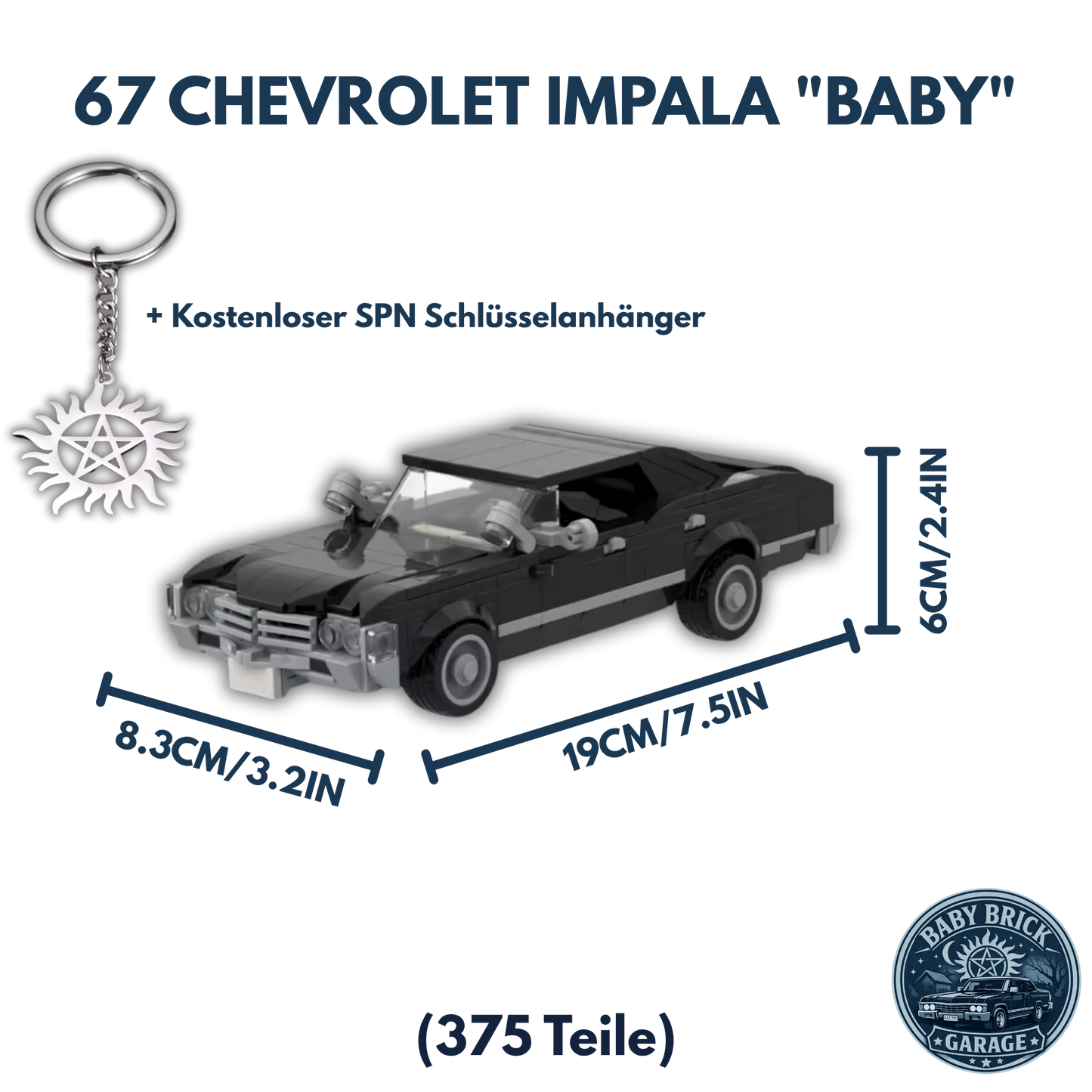 1967 Chevrolet Impala “Baby” (375 Teile)